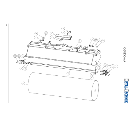 Części zamienne - Zamiatarka PL